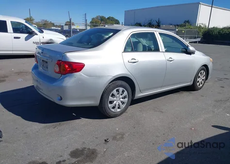 2009 Toyota Corolla Le из США, поврежденный, VIN 1NXBU40E49Z096488